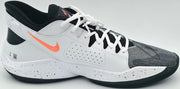 Giannis Antetokounmpo Autographed 2022 Player Exclusive (PE) Promo Duke Blue Devils White Nike Zoom Freak 4 NCAA Shoes Size 17 Beckett BAS Witness #3W397295 & #3W397296
