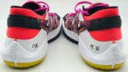 Giannis Antetokounmpo Autographed 2024 Player Exclusive (PE) Promo Crimson Nike Zoom Freak 6 SOS Shoes Bucks Size 17 (No Box) Beckett BAS Witness #3W396865 & #3W396866