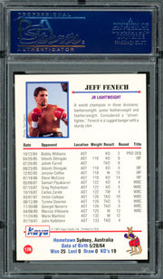 Jeff Fenech Autographed 1991 Kayo Card #176 PSA/DNA #83314087