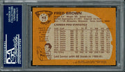 Downtown Fred Brown Autographed 1981-82 Topps Card #43 Seattle Supersonics PSA/DNA #83921044