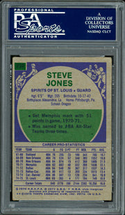 Steve Jones Autographed 1975-76 Topps Card #232 Spirits of St. Louis PSA/DNA #83716394