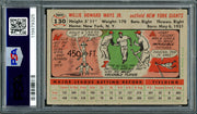 Willie Mays Autographed 1956 Topps Card #130 New York Giants PSA 2 Auto Grade 7 PSA/DNA #119979325