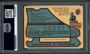 Ken Dryden Autographed 1979-80 O-Pee-Chee Card #150 Montreal Canadiens PSA/DNA #85490989