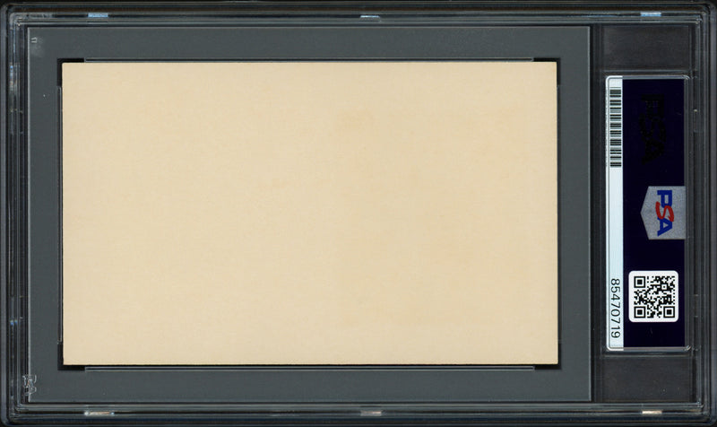 Thurman Munson Autographed 3x5 Index Card New York Yankees Auto Grade Gem Mint 10 PSA/DNA #85470719