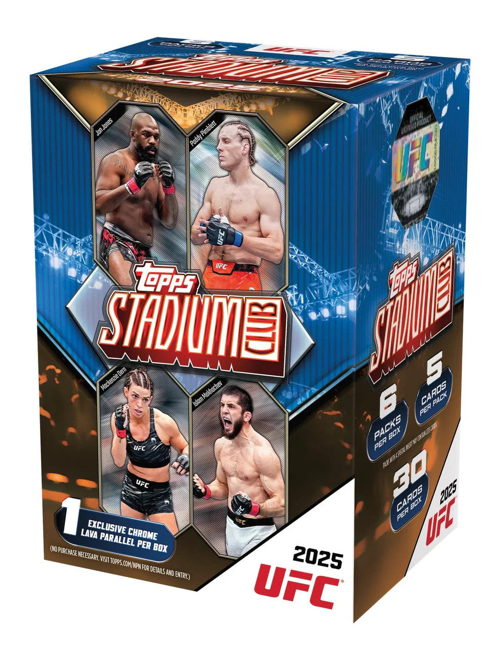 2025 Topps Stadium Club UFC Blaster Box