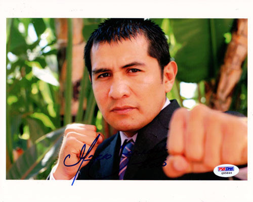 Marco Antonio Barrera Autographed 8x10 Photo PSA/DNA #Q95846