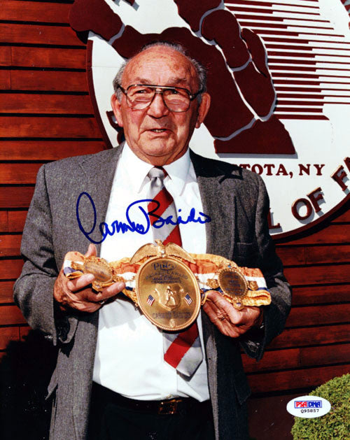 Carmen Basilio Autographed 8x10 Photo PSA/DNA #Q95857