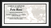 Pete Rose Autographed Framed 8x10 Photo Cincinnati Reds PR Holo Stock #254293
