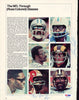 Billy Johnson, Norris Thomas, Jim Jodat, Ken Houston, Joe Lavender & Chuck Muncie Autographed Magazine Page Photo PSA/DNA #S43172