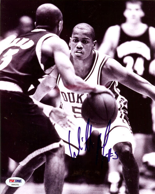 William Avery Autographed 8x10 Photo Duke Blue Devils PSA/DNA #S46251