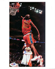 Al Jefferson Autographed 8x10 Photo Boston Celtics PSA/DNA #S46917