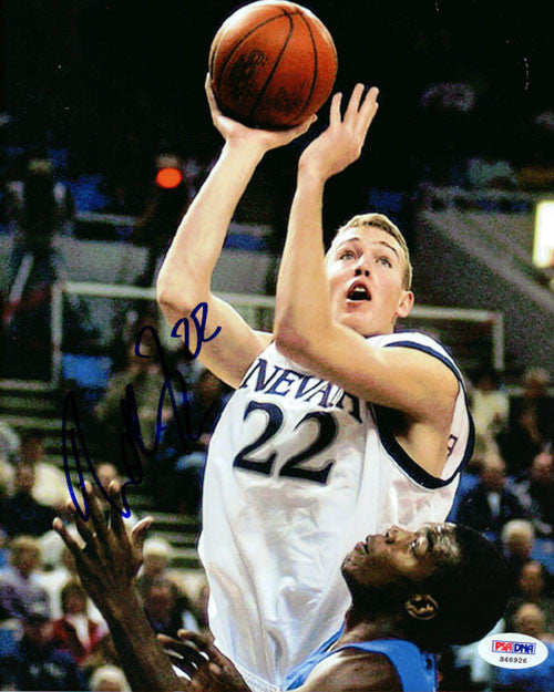 Nick Fazekas Autographed 8x10 Photo Nevada Wolf Pack PSA/DNA #S46926