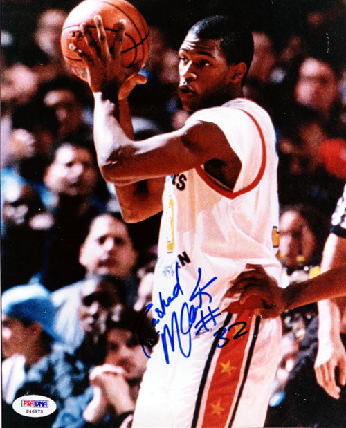 Rashad McCants Autographed 8x10 Photo UNC Tar Heels PSA/DNA #S46975