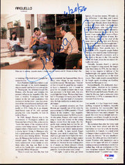 Alexis Arguello Autographed Magazine Page Photo PSA/DNA #S47441