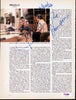 Alexis Arguello Autographed Magazine Page Photo PSA/DNA #S47441
