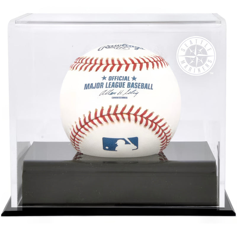 Seattle Mariners Fanatics Authentic Baseball Cube Logo Display Case Stock #235712