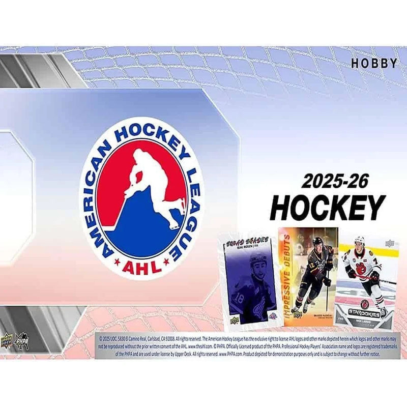 2025-26 Upper Deck AHL Hockey Hobby Box