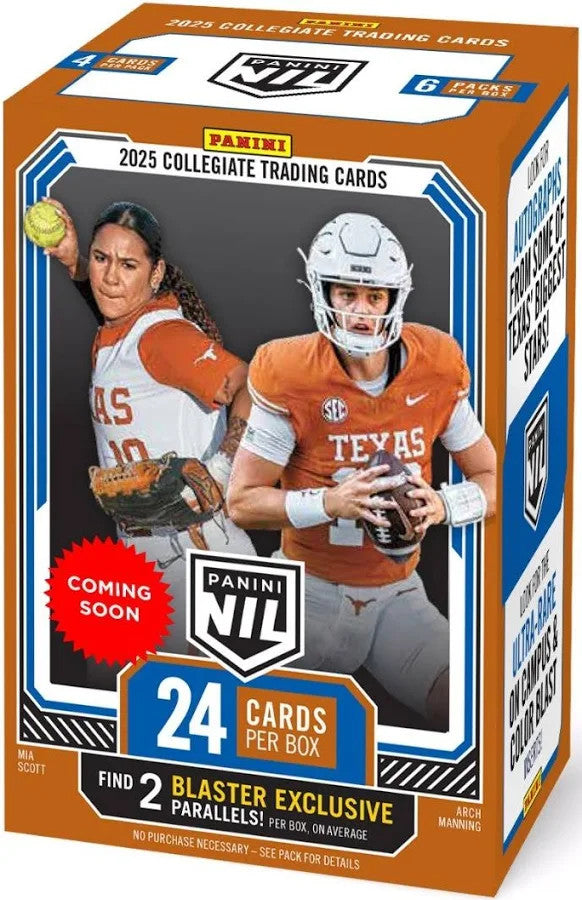 2025 Panini Texas Longhorns NIL NPP Blaster Box