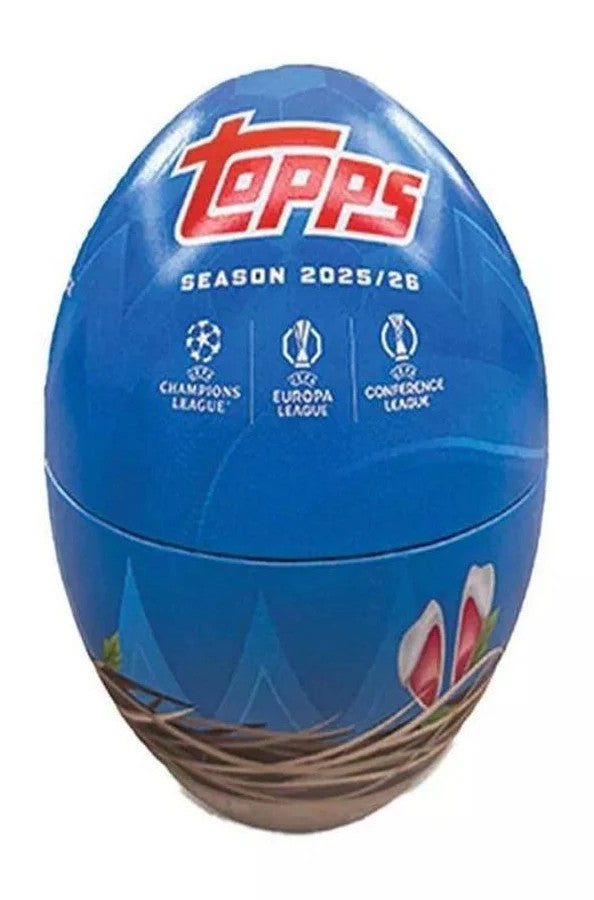 2025-26 Topps UEFA Club Competitions Soccer 9-Tin Box