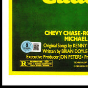 Chevy Chase Autographed 11x17 Caddyshack Movie Poster Beckett BAS QR Stock #248831
