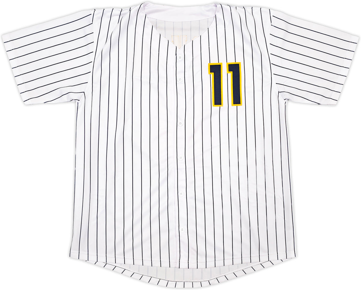 Milwaukee Brewers Jackson Chourio Autographed White Jersey Beckett BAS QR Stock #250268
