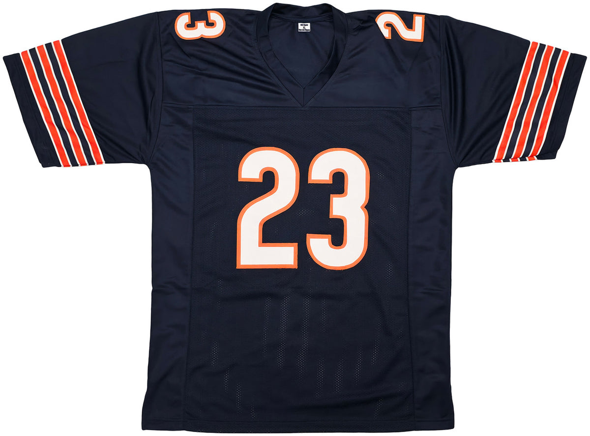 Chicago Bears Devin Hester Autographed Blue Jersey Beckett BAS QR Stock #250272