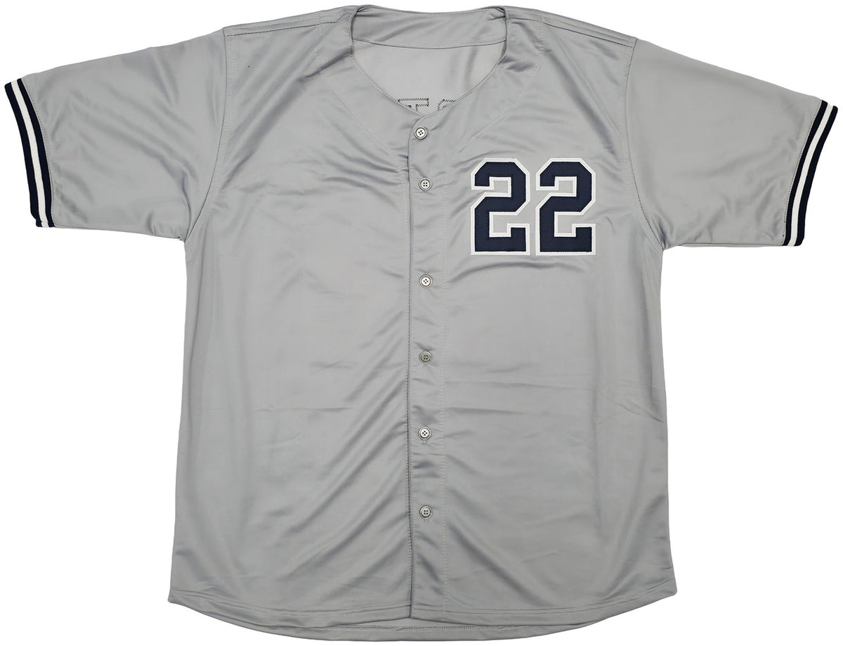 New York Yankees Juan Soto Autographed Gray Jersey Beckett BAS QR Stock #250496