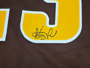 San Diego Padres Fernando Tatis Jr. Autographed Brown Jersey Beckett BAS Witness Stock #250497