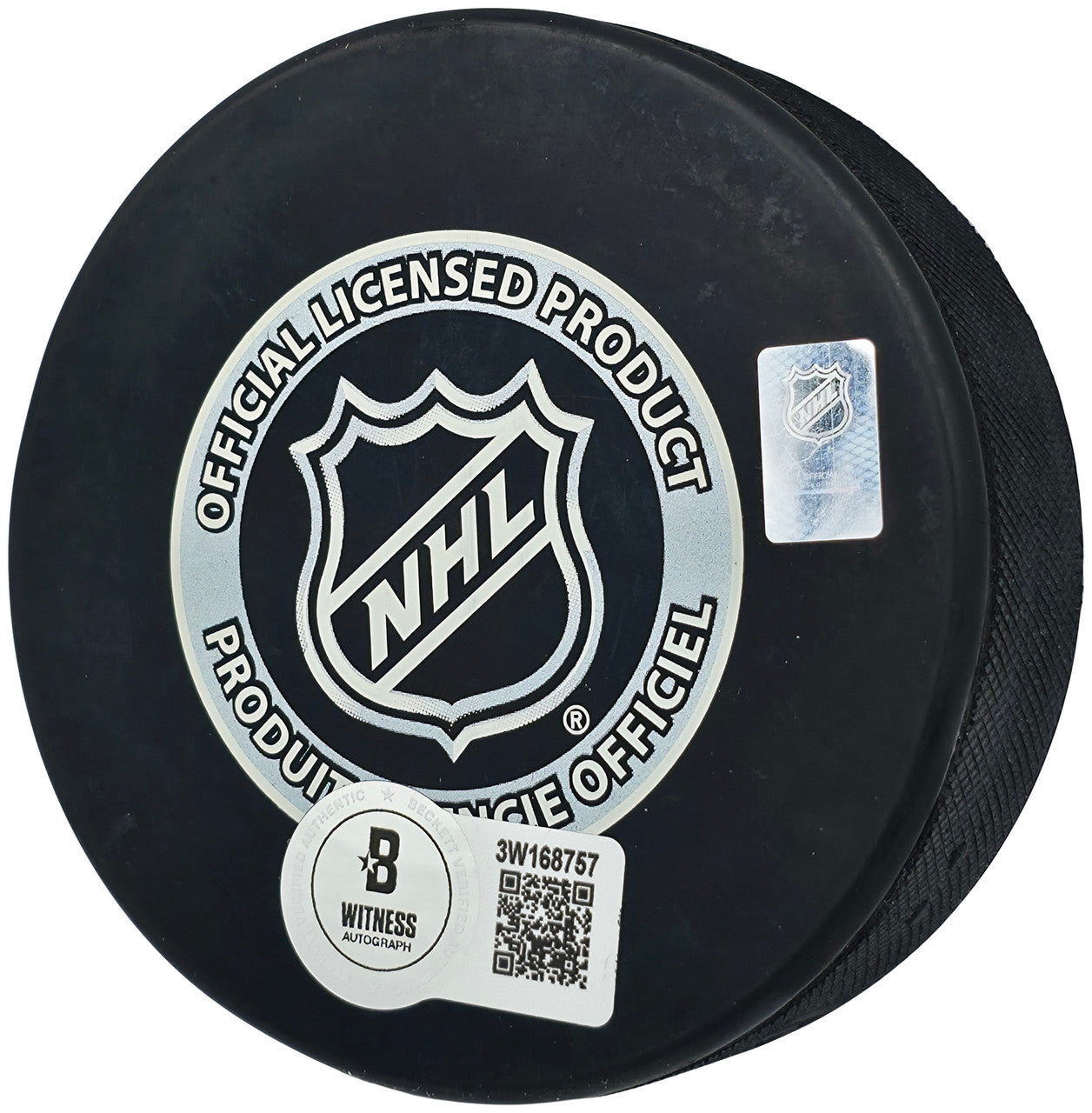 Jonathan Toews Autographed Official 2010 Stanley Cup Champions Chicago Blackhawks Logo Hockey Puck Beckett BAS Witness Stock #250563