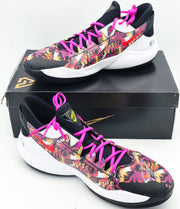 Giannis Antetokounmpo Autographed Crimson Nike Zoom Freak 5 Shoes Bucks Size 17 (With Box) Beckett BAS Witness #3W396420 & #3W396421