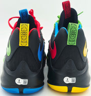 Giannis Antetokounmpo Autographed Black Nike Zoom Freak 4 Shoes Bucks Size 16 (No Box) Beckett BAS Witness Stock #252766