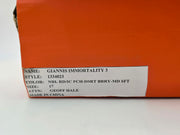 Giannis Antetokounmpo Autographed 2022 Player Exclusive (PE) Promo Purple Nike Zoom Freak 4 ASW Shoes Bucks Size 17 Beckett BAS Witness Stock #252720