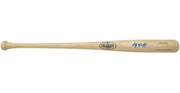 Edgar Martinez Autographed Blonde Louisville Slugger Pro Stock Baseball Bat Seattle Mariners Beckett BAS Witness Stock #252589