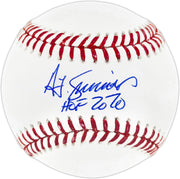 Ted Simmons Autographed Official MLB Baseball St. Louis Cardinals "HOF 2020" Beckett BAS Witness Stock #252455
