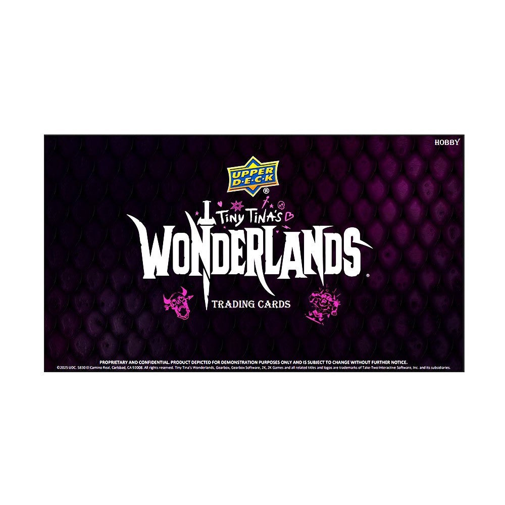2025 Upper Deck Tiny Tina's Wonderlands Hobby Box