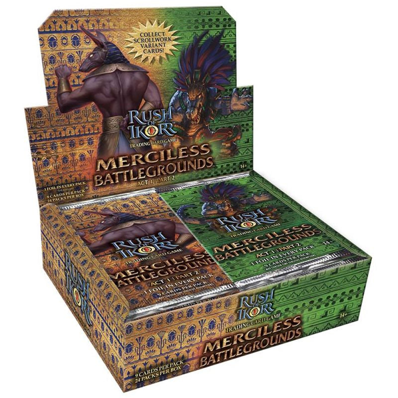 2025 Upper Deck Rush of Ikorr TCG Act 1 - Part 2 Merciless Battlegrounds Booster Box