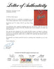 New York Giants Travis Jackson Autographed Red Jersey "NY Giants 1922-36, Hall Of Fame 1982" PSA/DNA #W07958
