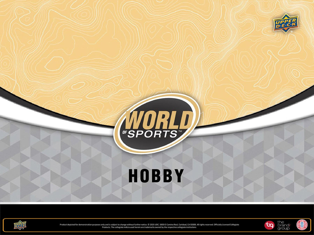 2025 Upper Deck World of Sports Volume 1 Hobby Box