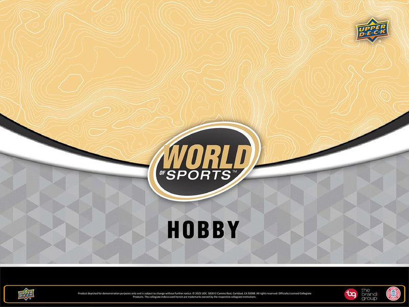 2025 Upper Deck World of Sports Volume 1 Hobby Box