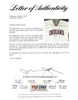 Cleveland Indians Bill Veeck Autographed White Jersey Team Owner PSA/DNA #X04495