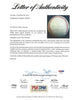 Willie Mays Autographed NL Giles Baseball San Francisco Giants "Best Wishes" 1950's Vintage Signature PSA/DNA #Z05624