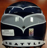 Russell Wilson Autographed Seattle Seahawks Speed Full Size Helmet "SB XLVIII Champs" In Silver RW Holo Stock #94268