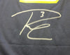Seattle Seahawks Russell Wilson Autographed Blue Nike Jersey Size L RW Holo Stock #80817