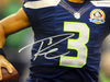 Russell Wilson Autographed 16x20 Photo Seattle Seahawks RW Holo Stock #91024