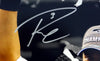 Russell Wilson Autographed 16x20 Photo Seattle Seahawks Super Bowl Trophy RW Holo Stock #85977
