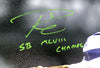 Russell Wilson Autographed 24x30 Canvas Photo Seattle Seahawks "SB XLVIII Champs" Super Bowl #/48 RW Holo Stock #104117
