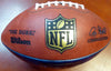 Russell Wilson Autographed 2015 Record Breaking Season Leather Football Seattle Seahawks RW Holo Stock #107493
