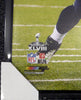 Russell Wilson Autographed Framed 24x30 Canvas Photo Seattle Seahawks "SB XLVIII Champs" Super Bowl RW Holo Stock #107486