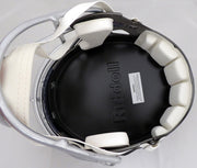 Russell Wilson Autographed Seattle Seahawks Matte Black Speed Full Size Replica Helmet In Silver RW Holo Stock #145782