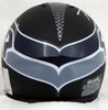 Russell Wilson Autographed Seattle Seahawks Matte Black Speed Mini Helmet In Silver RW Holo Stock #145843